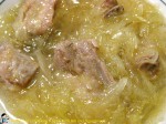 Stew with Rib and Sauerkraut