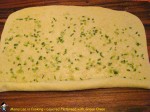 Layered Flat Bread with Green Onion