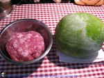 Stew with Winter Melon and Ground Pork
