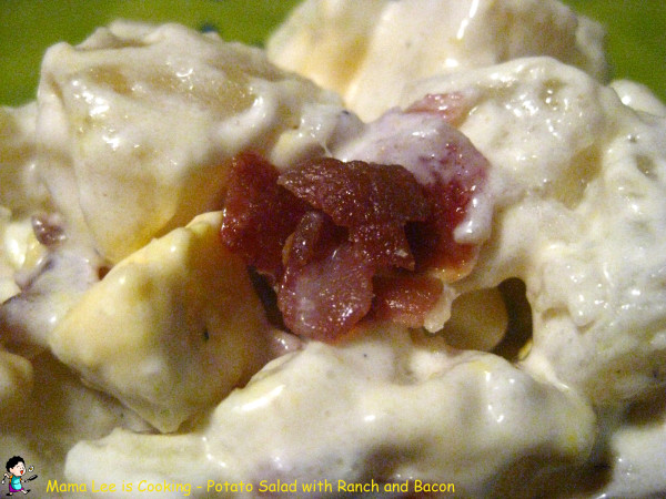 Potato Salad with Ranch and Bacon